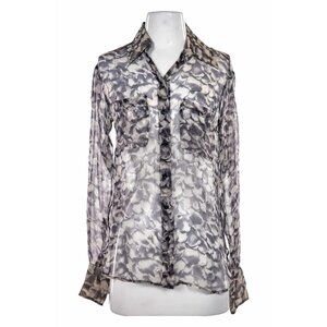 Yves Saint Laurent Rive Gauche Blouses 6 Grey